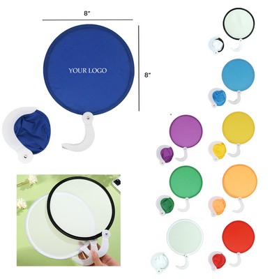 Pop Up Foldable Flying Disc Fan