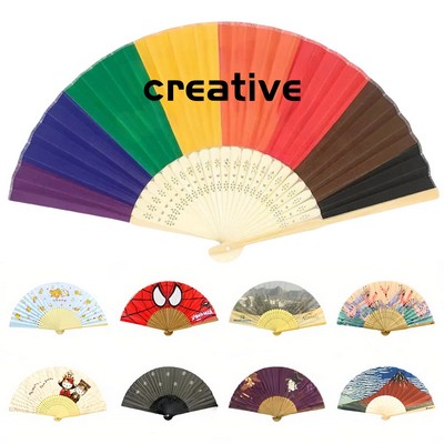 Big 13" Kung Fu Folding Fan