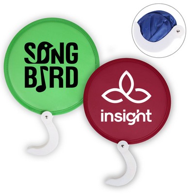 Foldable Hand Fan with Handle